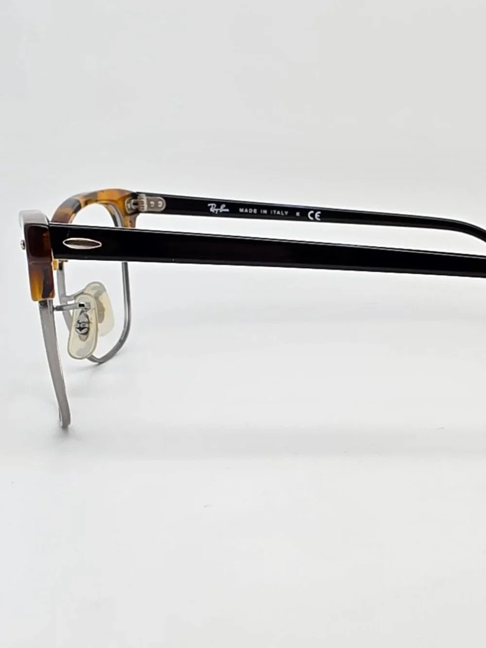 Ray-Ban RB3016 1158/R5 Clubmaster Fleck Blue Havana Sunglasses Frame Italy 49mm